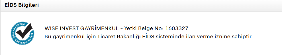 Wise Invest Gayrimenkul Yetki Belgesi